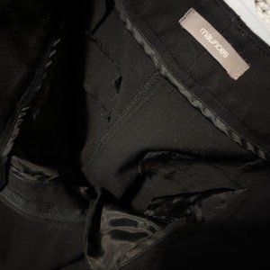 Maurices black capri "I AM SMART" dress pant